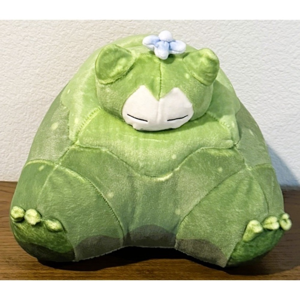 Pokemon Center Pokopia Pokoa Pokemon Mosslax Plush Toy Mossy Snorlax